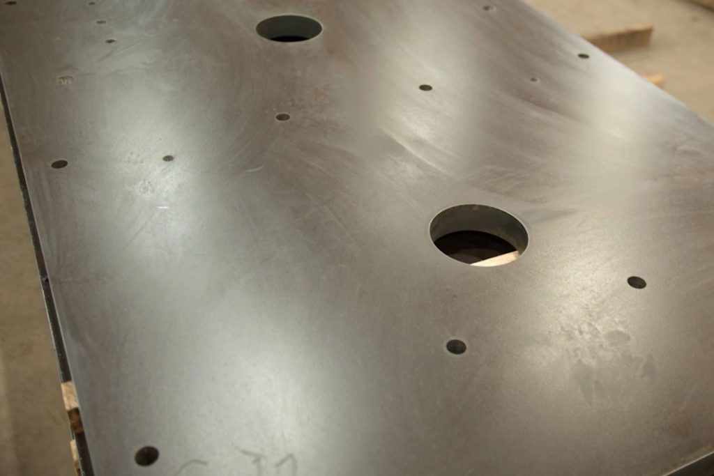 Triad Metals Plate Drilled Holes